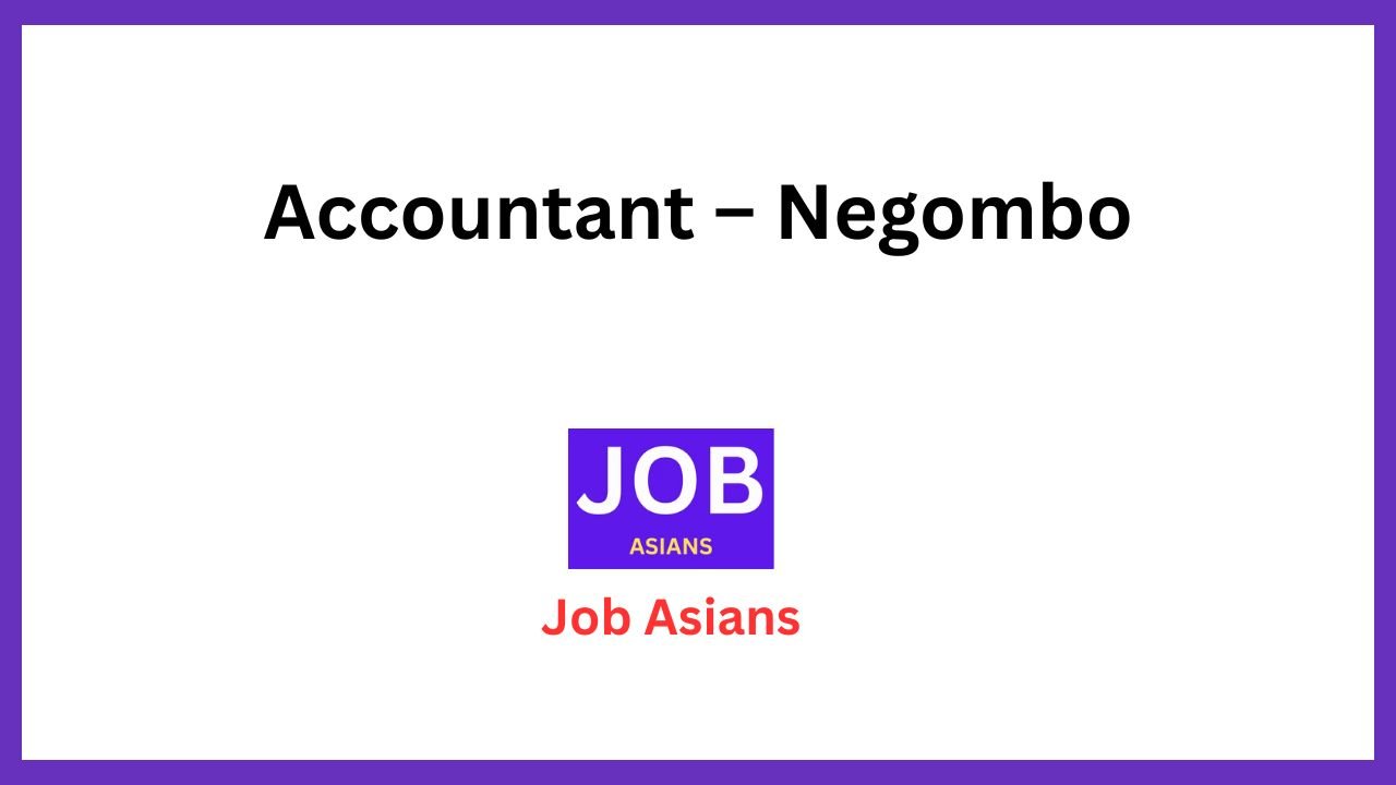 Accountant – Negombo