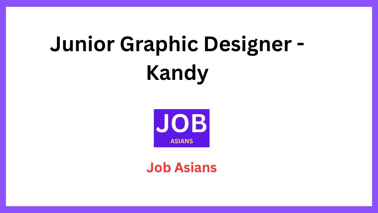 Junior Graphic Designer - Kandy