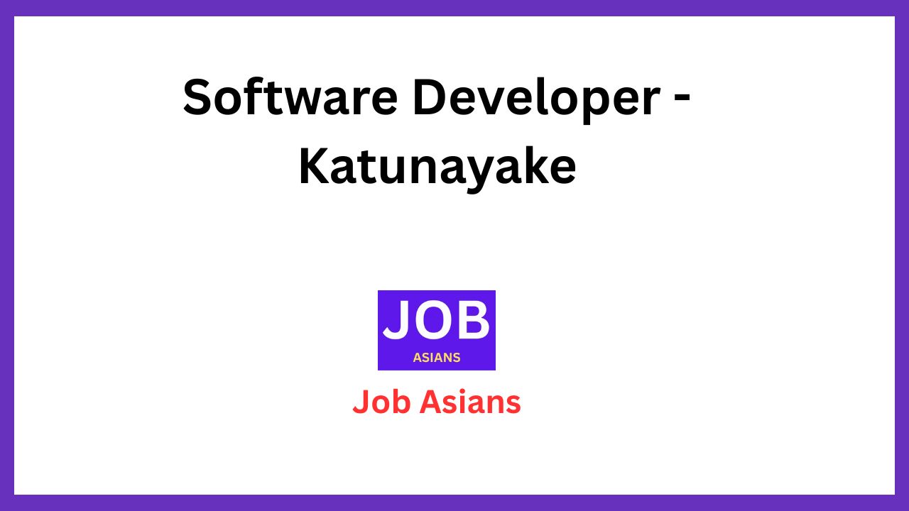 Software Developer - Katunayake