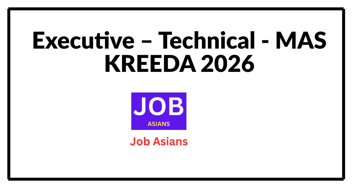 Executive – Technical – MAS KREEDA 2026