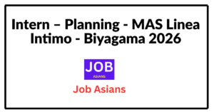 Intern – Planning - MAS Linea Intimo - Biyagama 2026